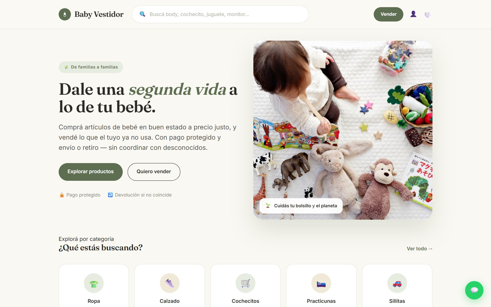 Baby Vestidor